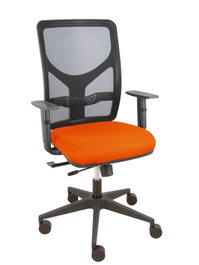 PIQUERAS Y CRESPO Chaise de bureau Motilla Synchrone Orange foncé