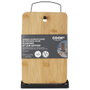 Cook Concept Ensemble de 6 planches à découper en bambou avec support en métal