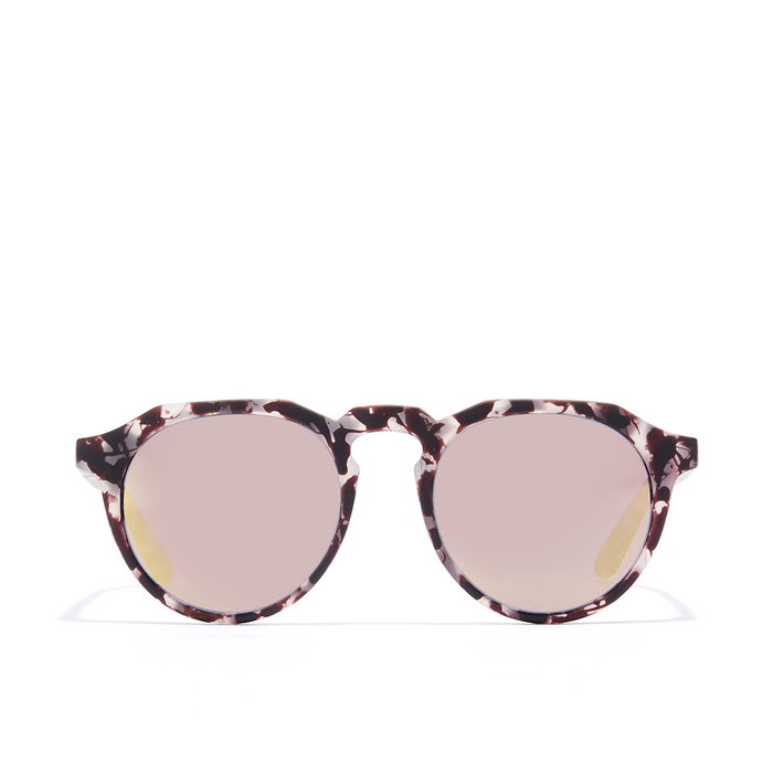 Hawkers Lunettes de soleil unisexe Carey Gris à monture ronde nylon, verres 51 mm, branches 140 mm, pont 20 mm Hawkers Lunettes de soleil unisexe Carey Gris à monture ronde nylon, verres 51 mm, branches 140 mm, pont 20 mm