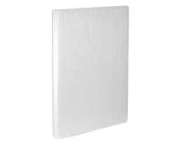 Innspiro Lot de 5 plaques de polystyrène expansé 20x30x2 cm - Formes géométriques