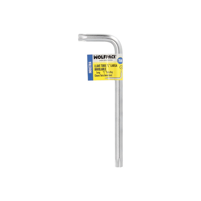 WOLFPACK LINEA PROFESIONAL Clé Torx inviolable longue T08