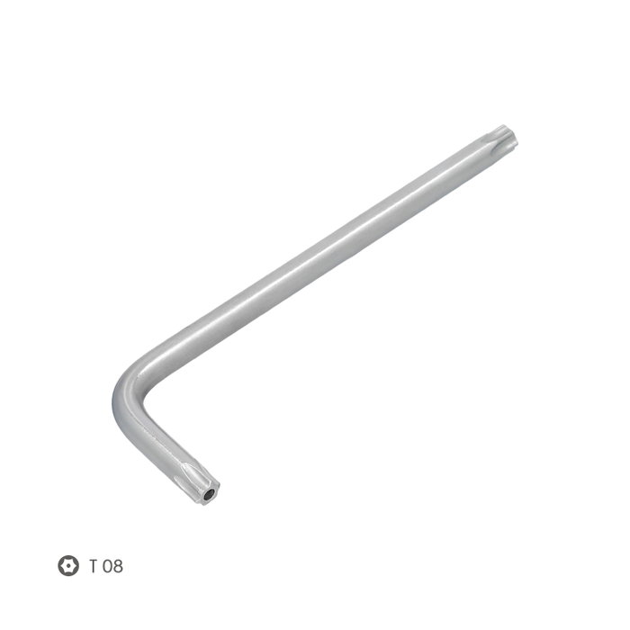 WOLFPACK LINEA PROFESIONAL Clé Torx inviolable longue T08