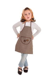 Creaciones Llopis Castañera Otono - Delantal et Pañuelo de Fête pour Enfant - Taille 3 (7-9 Ans) - Multicolor