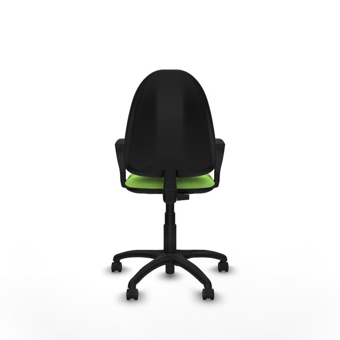 PIQUERAS Y CRESPO Chaise de bureau Aýna, Pistache, avec accoudoirs fixes