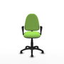 PIQUERAS Y CRESPO Chaise de bureau Aýna, Pistache, avec accoudoirs fixes