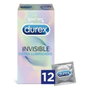 Durex Préservatifs Invisible Extra Lubrifiés, 12 unités
