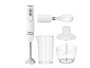 Argon Set Batteur avec Accessoires Blanc Gris 1000W 22x22x13 cm (Set de 6)