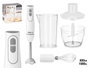 Argon Set Batteur avec Accessoires Blanc Gris 1000W 22x22x13 cm (Set de 6)