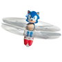 BANDAI - Figurine volante Sonic The Hedgehog Co08133 - Licencié SONIC - Jeu de lancer jusqu'à 3 mètres - Pour enfant dès 4 ans