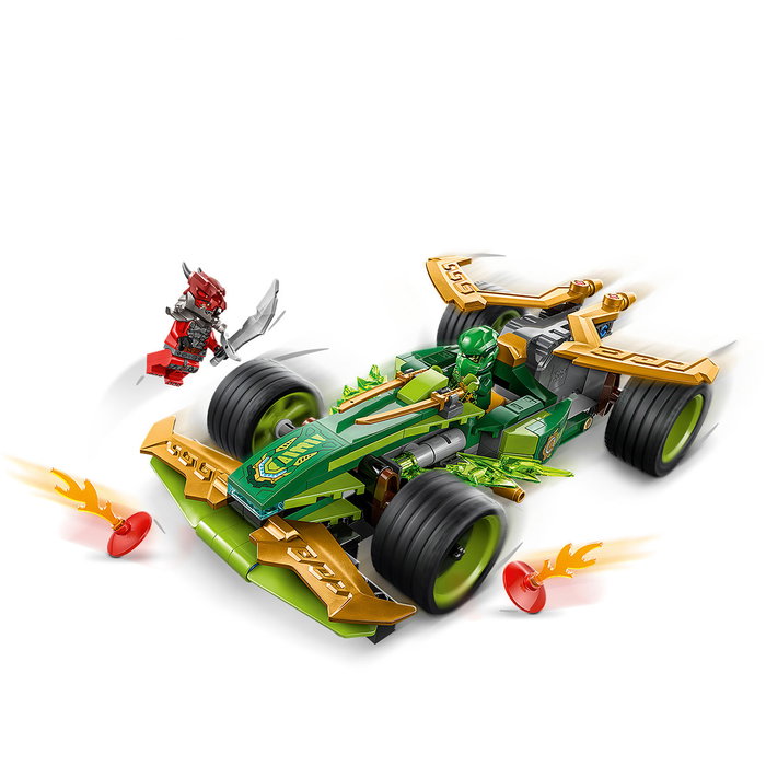 LEGO NINJAGO Voiture de course à rétrofriction de Lloyd 71828