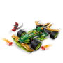 LEGO NINJAGO Voiture de course à rétrofriction de Lloyd 71828