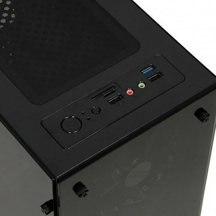 Boîtier Demi Tour Micro ATX Ibox PASSION V4 Noir Multicouleur