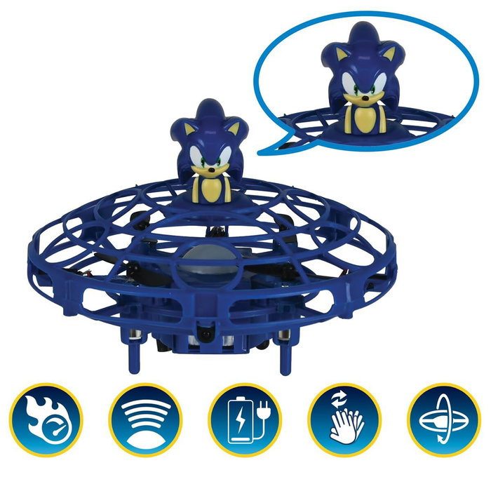 Lexibook RC Flying Sonic - UFO Lumineux avec Contrôle Gestuel Lexibook RC Flying Sonic - UFO Lumineux avec Contrôle Gestuel
