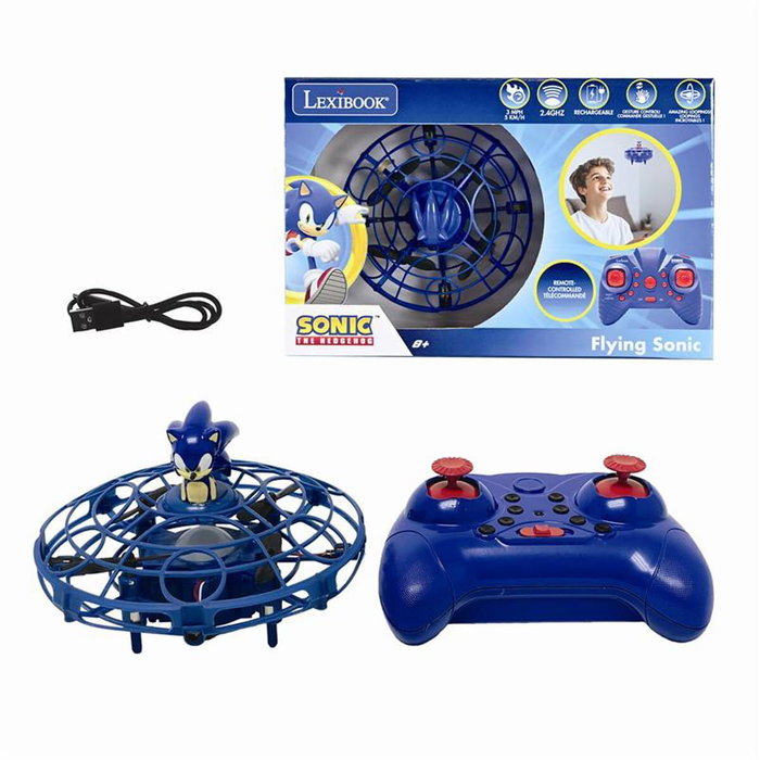 Lexibook RC Flying Sonic - UFO Lumineux avec Contrôle Gestuel Lexibook RC Flying Sonic - UFO Lumineux avec Contrôle Gestuel