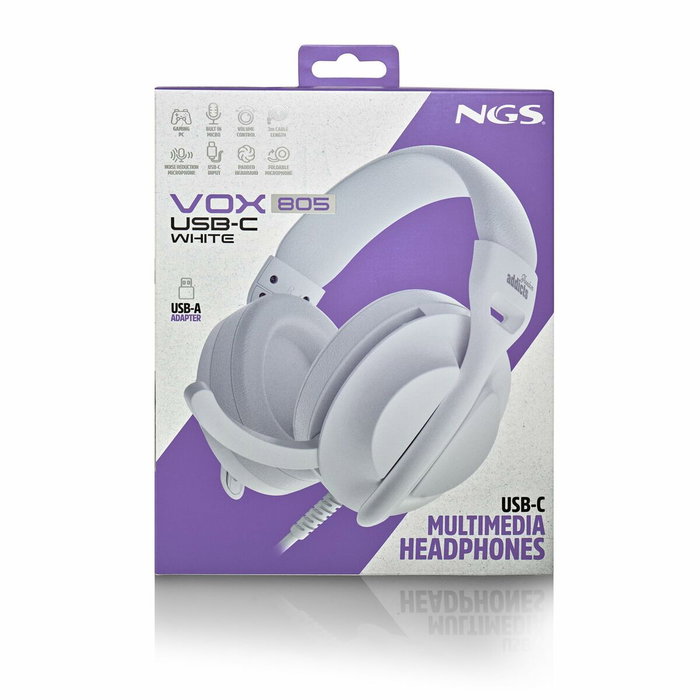NGS VOX805USBCWHITE Blanc