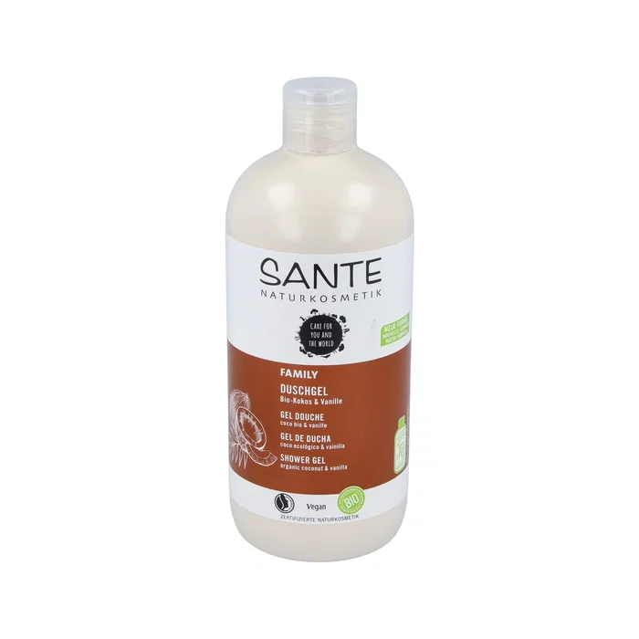 Sante Naturkosmetik Gel Douche Coco-Vanille Bio 500ml Sante Naturkosmetik Gel Douche Coco-Vanille Bio 500ml
