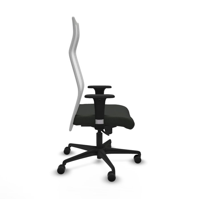 Piqueras y Crespo Chaise de Bureau Albacete Noir et Blanc Piqueras y Crespo Chaise de Bureau Albacete Noir et Blanc