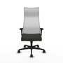Piqueras y Crespo Chaise de Bureau Albacete Noir et Blanc
