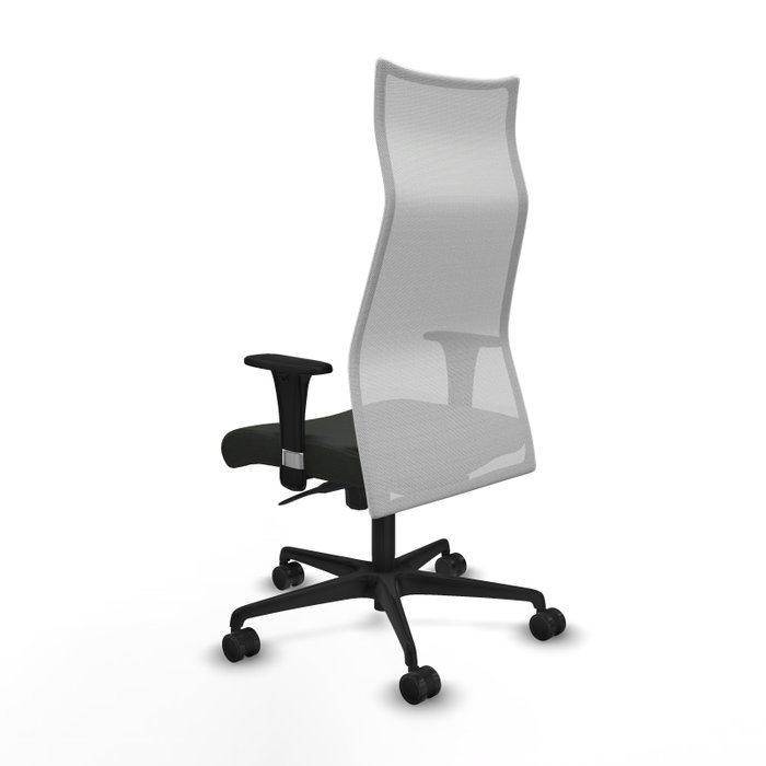 Piqueras y Crespo Chaise de Bureau Albacete Noir et Blanc Piqueras y Crespo Chaise de Bureau Albacete Noir et Blanc