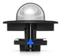 Ubiquiti G5 Dome Ultra Support de Montage Encastré pour Plafond/Mur, Polycarbonate Noir, D 100 x 88 mm
