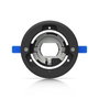 Ubiquiti G5 Dome Ultra Support de Montage Encastré pour Plafond/Mur, Polycarbonate Noir, D 100 x 88 mm
