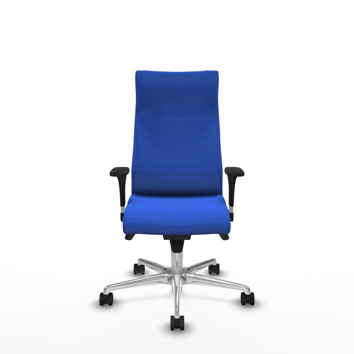 Piqueras Y Crespo Fauteuil Albacete, mécanisme synchrone, tissu bleu Piqueras Y Crespo Fauteuil Albacete, mécanisme synchrone, tissu bleu