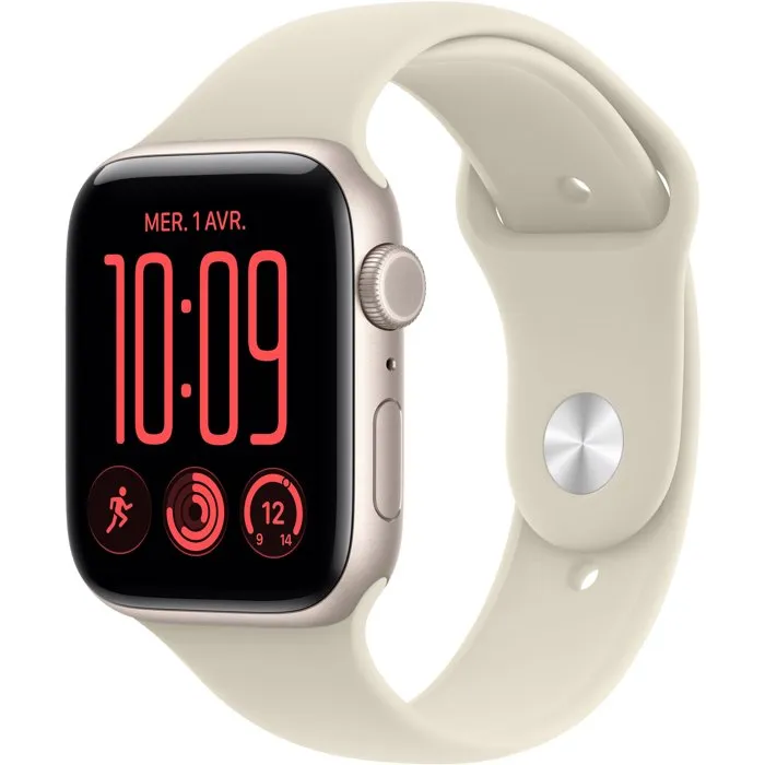 Apple Watch SE 3 GPS 44mm Aluminium Starlight Bracelet Sport Sand S/M Apple Watch SE 3 GPS 44mm Aluminium Starlight Bracelet Sport Sand S/M