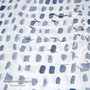 ORYX Rideau de douche Matrix bleu 180x200cm imperméable