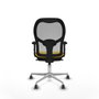 Piqueras y Crespo Chaise de Bureau 2D086G0 Jaune