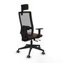 Piqueras y Crespo Chaise de Bureau Horna avec Appui-tête et Mécanisme Synchro/Traslack