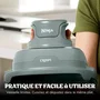Ninja CRISPi FN201EUGN8 - Friteuse sans huile en verre, 2 capacités (2,3L + 3,8L), Vert sauge