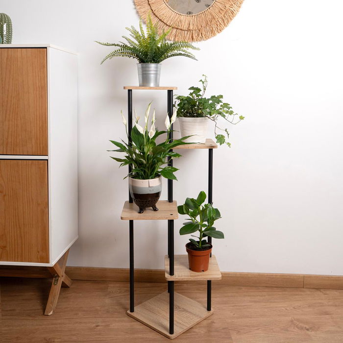 Soporte para Cinco Macetas En Acero Moa Vinthera 59,80x59,80x106,30 cm (3 Unidades)