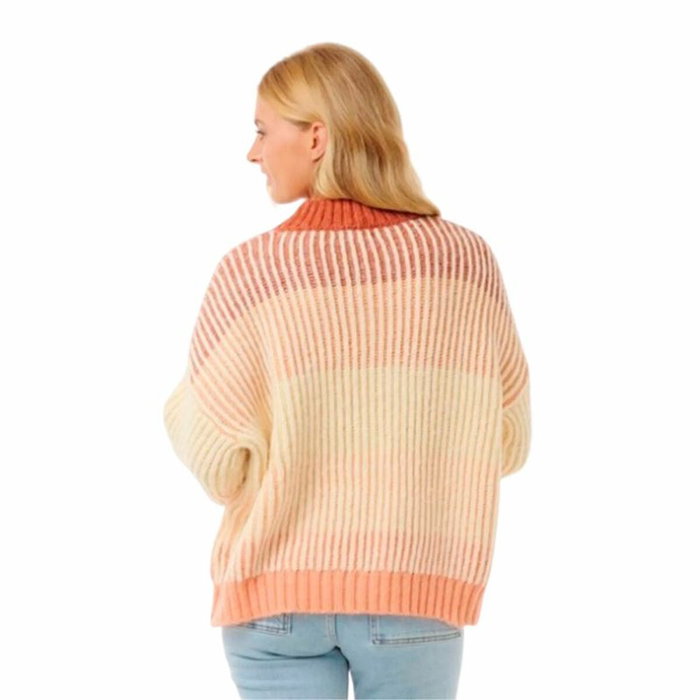 Sweat sans capuche femme Rip Curl Soleil Rib Knit Crew Sweat sans capuche femme Rip Curl Soleil Rib Knit Crew