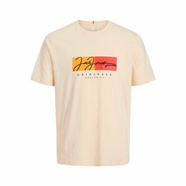 T shirt à manches courtes Enfant Jack & Jones Jorfrederiksberg Beige