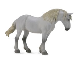 COLLECTA Cheval Percheron Gris