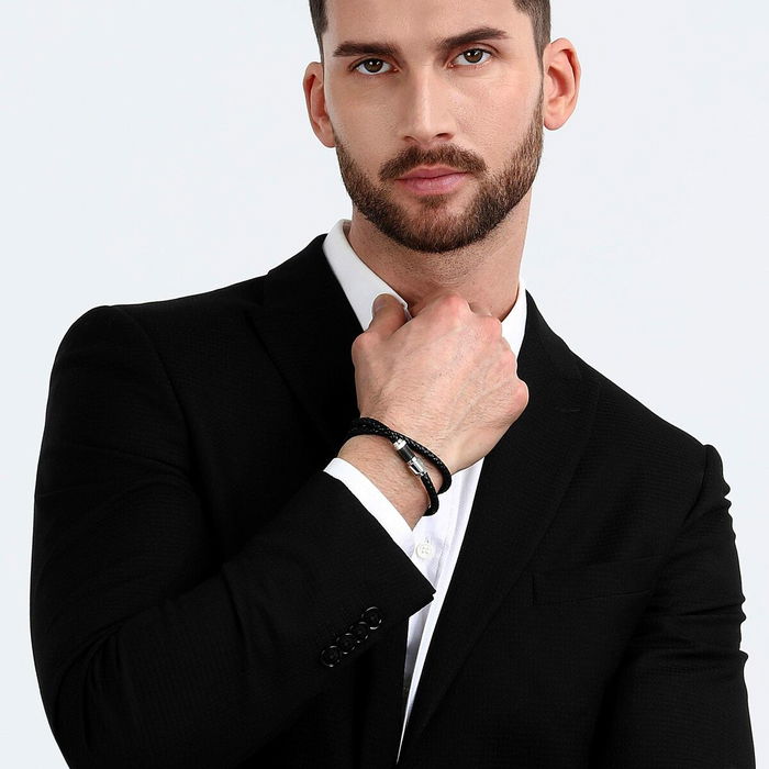 Bracelet Homme Maserati Cuir