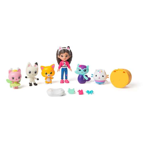 Spin Master Gabby et la Maison Magique - Coffret 6 figurines et 5 accessoires Petits Chatons Spin Master Gabby et la Maison Magique - Coffret 6 figurines et 5 accessoires Petits Chatons