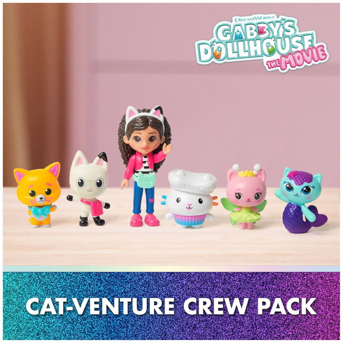 Spin Master Gabby et la Maison Magique - Coffret 6 figurines et 5 accessoires Petits Chatons Spin Master Gabby et la Maison Magique - Coffret 6 figurines et 5 accessoires Petits Chatons