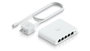 Ubiquiti Commutateur réseau 5 ports 2.5 GbE, alimentation par USB-C ou PoE, débit 12.5 Gbps