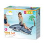 Intex Figure gonflable requin blanc 173 x 107 cm - A partir de 3 ans