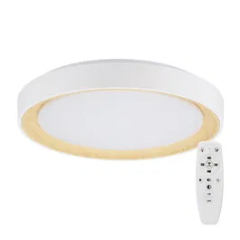 Plafonnier LED Décoratif 36W CCT 3000-6000K (Lumière Réglable) avec Télécommande, Blanc