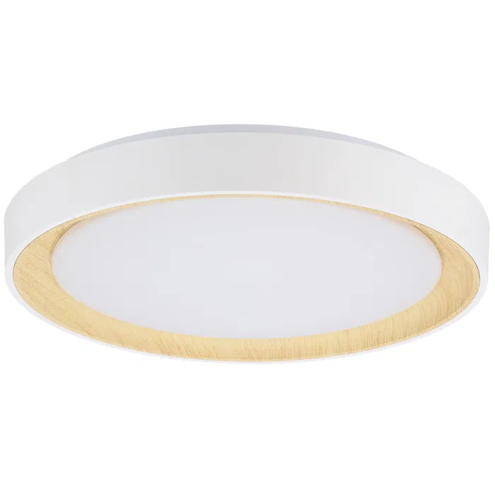Plafonnier LED Décoratif 36W CCT 3000-6000K (Lumière Réglable) avec Télécommande, Blanc Plafonnier LED Décoratif 36W CCT 3000-6000K (Lumière Réglable) avec Télécommande, Blanc