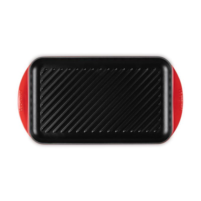 Le Creuset Plaque de grill extra large 47x25x32cm rouge cerise Le Creuset Plaque de grill extra large 47x25x32cm rouge cerise