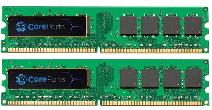 CoreParts Kit de mémoire 8 Go DDR2 667MHz (2 x 4 Go) DIMM CoreParts Kit de mémoire 8 Go DDR2 667MHz (2 x 4 Go) DIMM