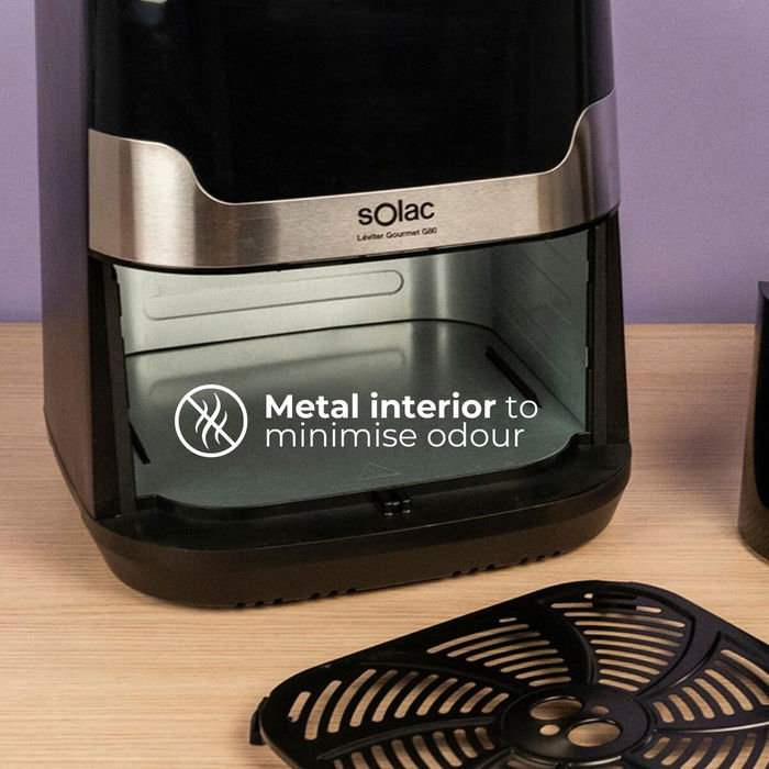 Friteuse à Air Solac Noir 1700 W 8 L