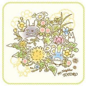 Mon voisin Totoro présentoir serviettes de toilette mains 25 x 25 cm (10)