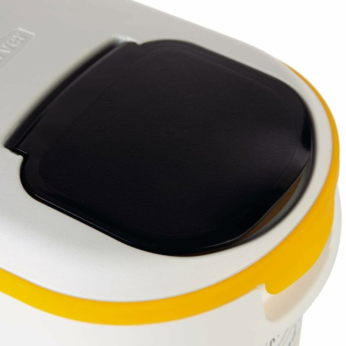 Curver Conteneur à croquettes pour chat 10 L - 4 kg - Blanc et noir