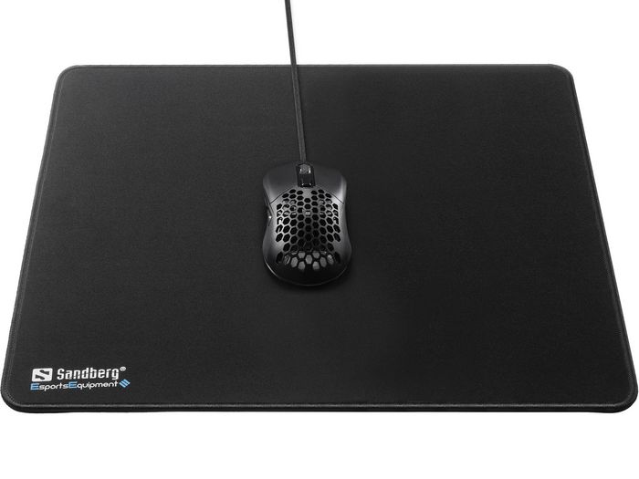 Sandberg - Tapis de Souris Gamer XL, Surface Large 45x40 cm, Précision Premium, Base Antidérapante