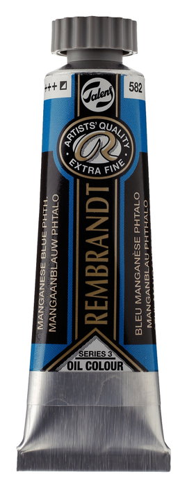 Rembrandt Couleur à l'huile Azul Manganeso Ftalo 582 - 15 ml Rembrandt Couleur à l'huile Azul Manganeso Ftalo 582 - 15 ml