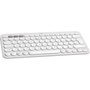 Logitech Pebble Keys 2 K380S Clavier Bluetooth Multidispositif Compact et Silencieux